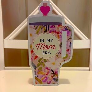Belle Maison Floral Decorative Sign “In My Mom Era”